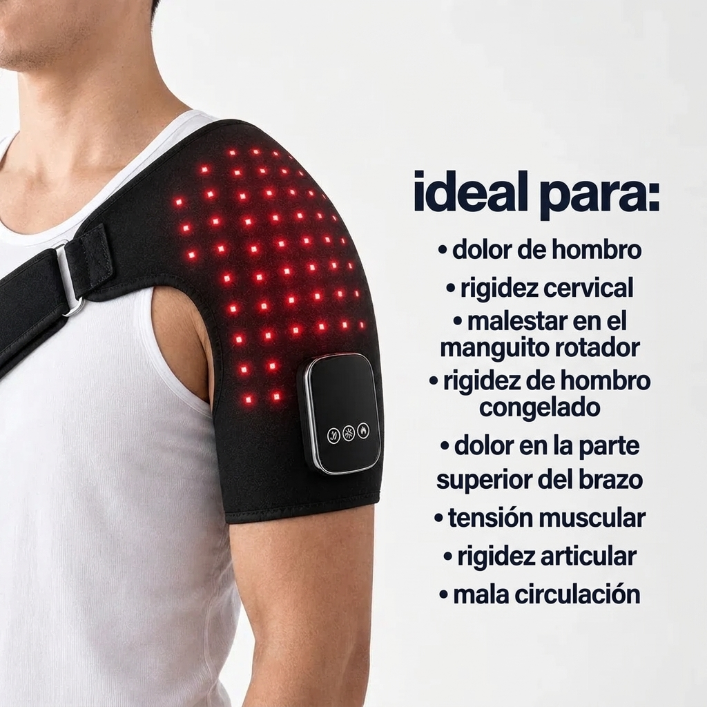 Masajeador de Hombro "Red Fusion" de OrthoAlivio