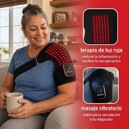 Masajeador de Hombro "Red Fusion" de OrthoAlivio
