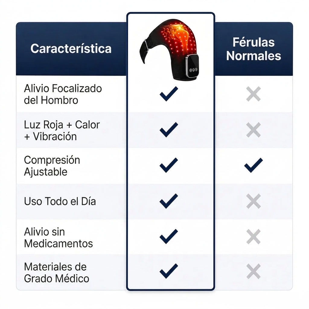 Masajeador de Hombro "Red Fusion" de OrthoAlivio