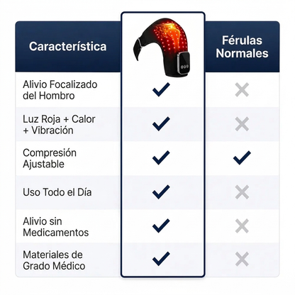 Masajeador de Hombro "Red Fusion" de OrthoAlivio