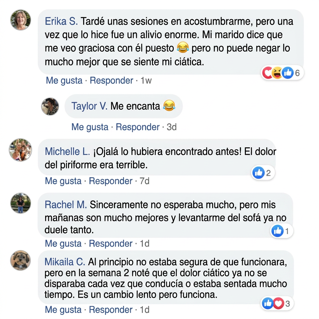 Cinturón de terapia de cadera 4 en 1