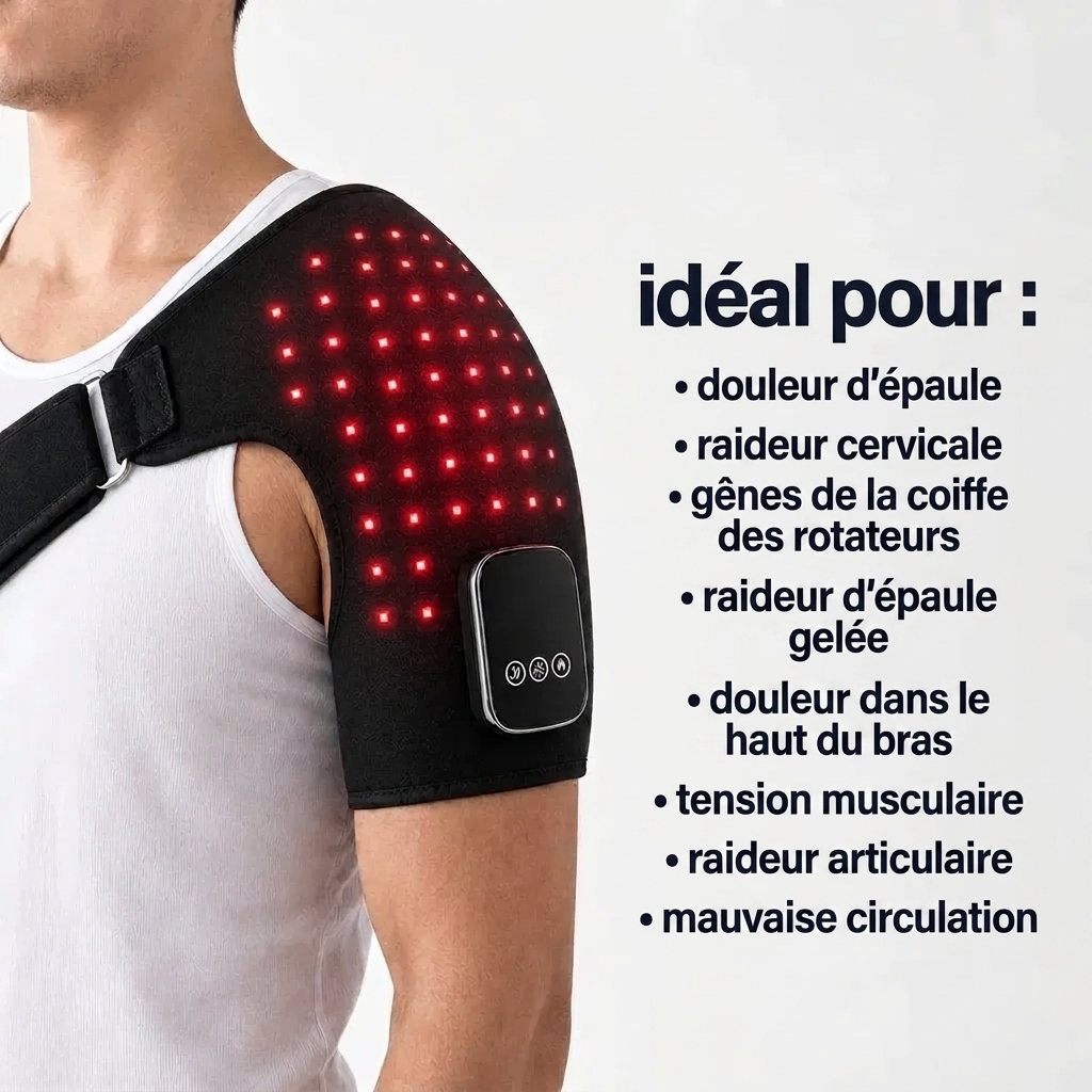 Masseur d'Épaule "Red Fusion" d'OrthoAlivio