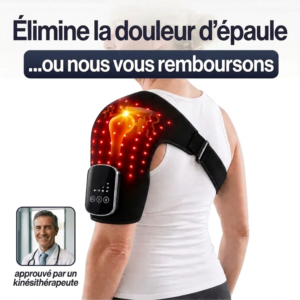 Masseur d'Épaule "Red Fusion" d'OrthoAlivio