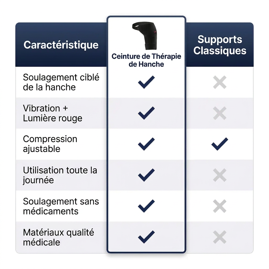 Ceinture de Thérapie de Hanche 4 en 1