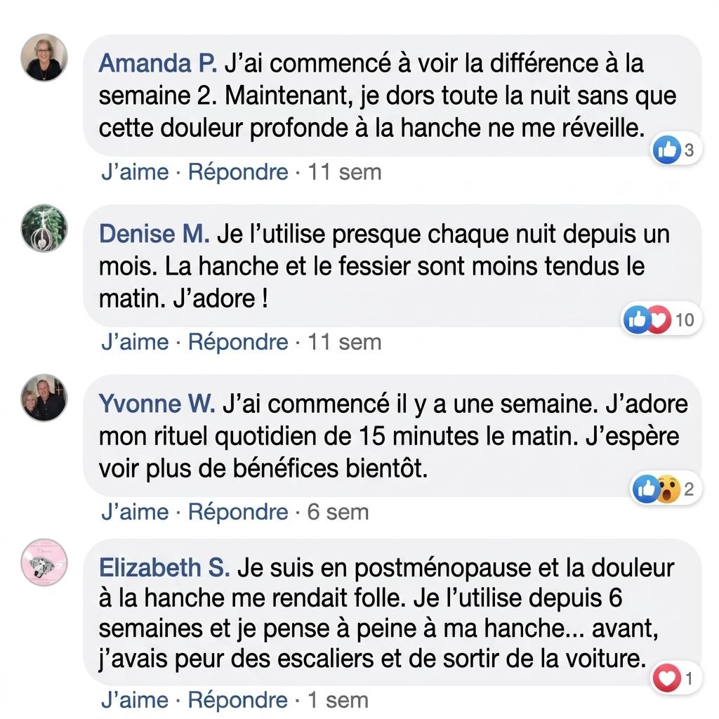 Ceinture de Thérapie de Hanche 4 en 1