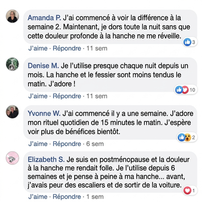 Ceinture de Thérapie de Hanche 4 en 1