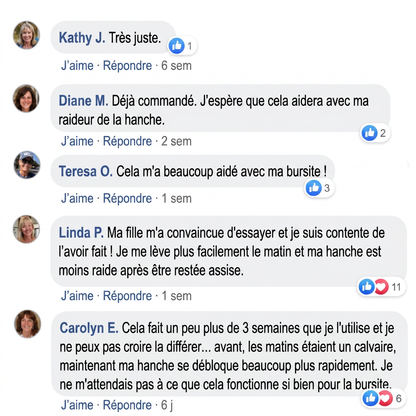 Ceinture de Thérapie de Hanche 4 en 1